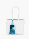 Un Pueblo Bombom Mini Tote - White - 001 Talbots In White