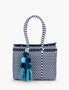 Un Pueblo Bombon Mini Bag - Navy Blue/white - 001 Talbots In Navy Blue,white