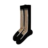 Una Berzina Women's Black / Brown / Neutrals Beige-black Socks In Multi