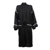 Una Berzina Women's Black Oversized Kimono With Detailed Finish In Black