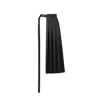 Una Berzina Women's Black Pleated Apron In Black
