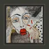 Una Berzina Women's Brown Printed Scarf "cigarette" In Black