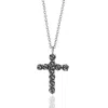 Unaloe Cross Legend Necklace In Sterling Silver - Elegant Jewelry For Women In Silver