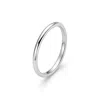 Unaloe Men's Smooth Sterling Silver Band: A Mark Of Determination And True Affection In Silver