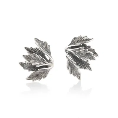 Unaloe Women's Amazzonia Earrings Silver In Gray