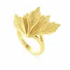 Unaloe Women's Amazzonia Ring Sterling Silver-gold Plated-  In Gold