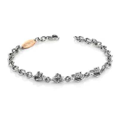 Unaloe Women's Bracelet Alba Sterling Silver Adjustable