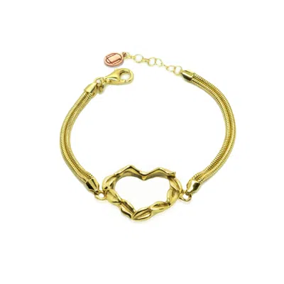 Unaloe Women's Bracelet Belove Gold Plated