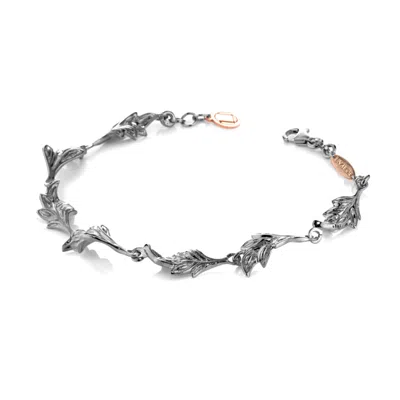 Unaloe Women's Bracelet Enea Sterling Silver Adjustable