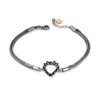 Unaloe Women's Bracelet Loveyou Sterling Silver In Silver