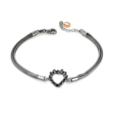 Unaloe Women's Bracelet Loveyou Sterling Silver