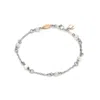 Unaloe Women's Elegant Soft Bracelet With Five Natural Pearls And Sterling Silver