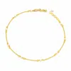 Unaloe Women's Elegant Soft Choker With Nine Natural Pearls And Gold-plated Silver Details