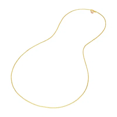 Unaloe Women's Luminous Necklace – Ninety Cm Chain-gold-plated
