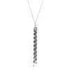 Unaloe Women's Marrakech Necklace Luminous Pendant Necklace In Sterling Silver