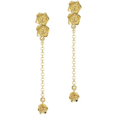 Unaloe Women's Passion  Earrings Gold-plated