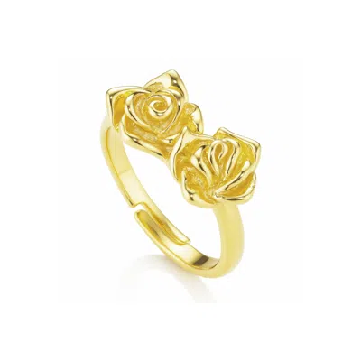 Unaloe Women's Purelei Ring Gold-plated Adjustable