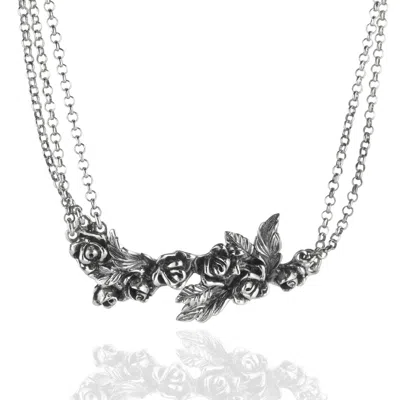 Unaloe Women's Replay  Necklace Silver In Gray