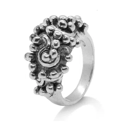 Unaloe Women's Ribes Savitum Sterling Silver Ring In Gray