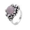 Unaloe Women's Ribes Silver Ring With Natural Kunzite In Silver