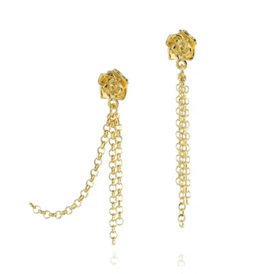 Unaloe Women's Shine  Earrings Gold-plated