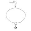Unaloe Women's Sterling Silver Bracelet With Marine Flower