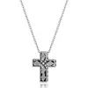 Unaloe Women's Sterling Silver Cross Pendant Necklace – Faith Jewelry Gift In Silver