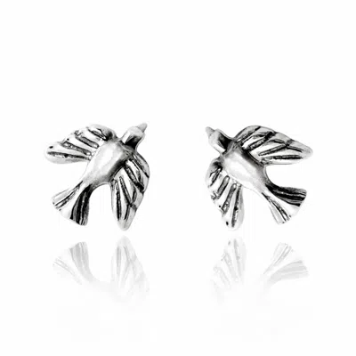 Unaloe Women's Sterling Silver Dove Earrings: A Symbol Of Elegance And Peace