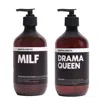 Unapologetic Drama Queen - Milf Gift Set In Orange