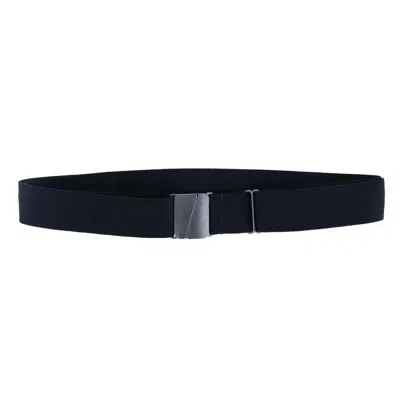 Unbelts Unisex Stretch Money Stash Belt In Black