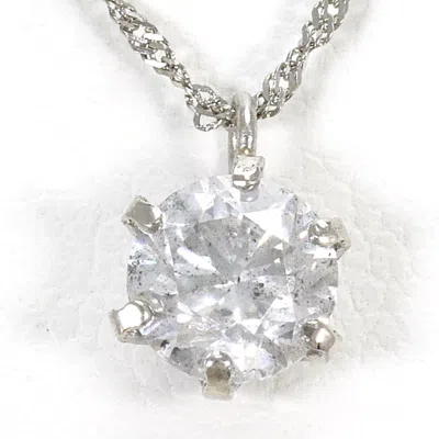 Pre-owned Unbranded 1000 850 Necklace () In Silver