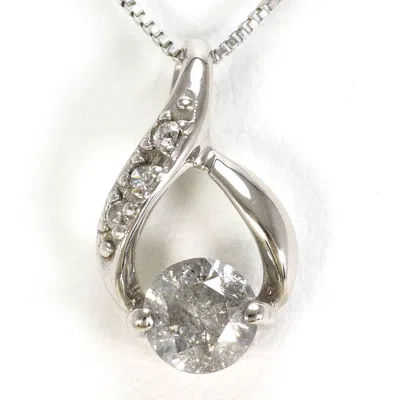 Pre-owned Unbranded (10k) Necklace () In White