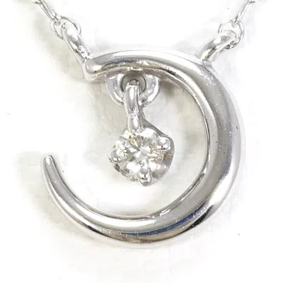 Pre-owned Unbranded (10k) Necklace () In White