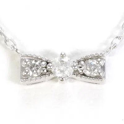 Pre-owned Unbranded (10k) Necklace () In White