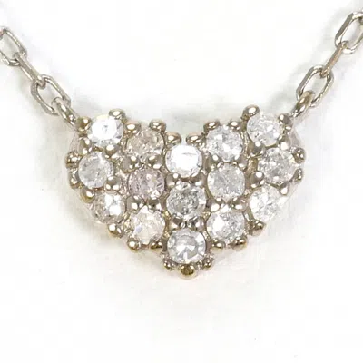 Pre-owned Unbranded (10k) Necklace () In White