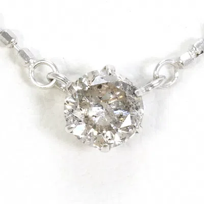 Pre-owned Unbranded (10k) Necklace () In White