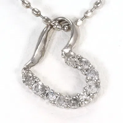 Pre-owned Unbranded (10k) Necklace () In White