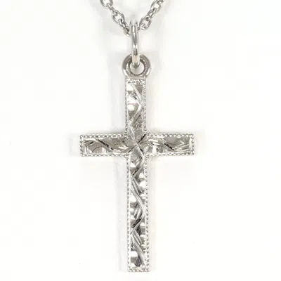 Pre-owned Unbranded (10k) Necklace () In White