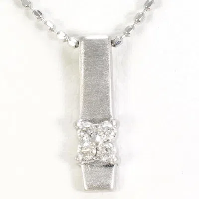 Pre-owned Unbranded (10k) Necklace () In White