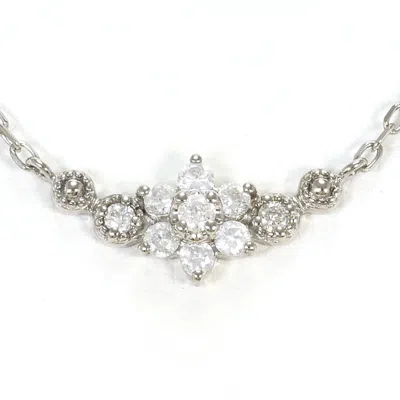 Pre-owned Unbranded (10k) Necklace () In White