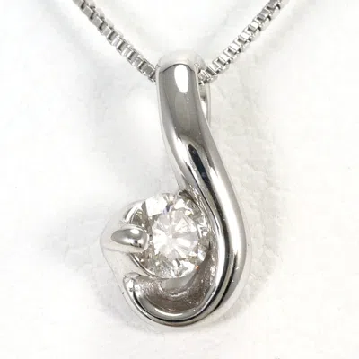 Pre-owned Unbranded (10k) Necklace () In White
