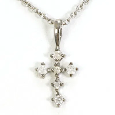 Pre-owned Unbranded (10k) Necklace () In White