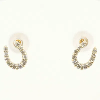 Pre-owned Unbranded (10k) Stud Earrings () In Gold