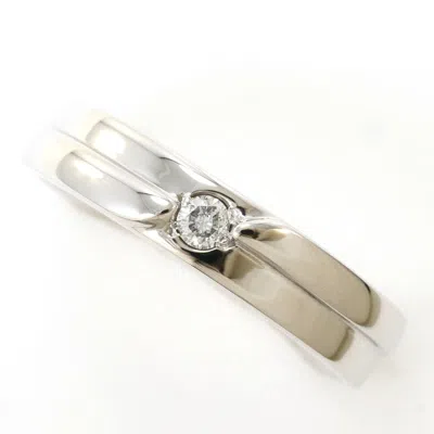 Pre-owned Unbranded (14k) Band Ring () In White