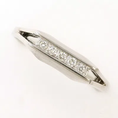 Pre-owned Unbranded (14k) Band Ring () In White