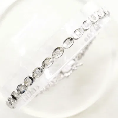 Pre-owned Unbranded (14k) Charm Bracelet () In White