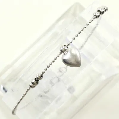 Pre-owned Unbranded (14k) Charm Bracelet () In White