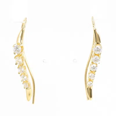 Pre-owned Unbranded (14k) Drop Earrings () In Gold