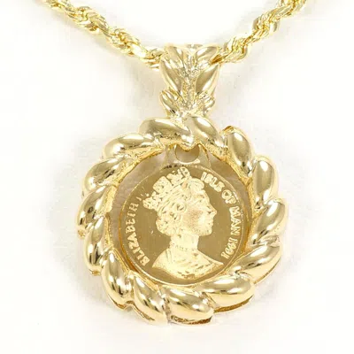 Pre-owned Unbranded (14k) Necklace () In Gold