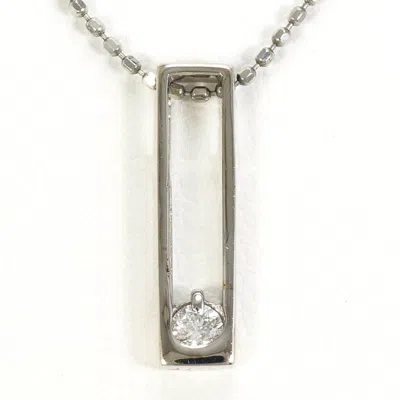 Pre-owned Unbranded (14k) Necklace () In White